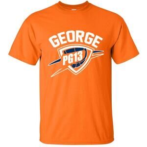 Orange Paul George Oklahoma City Thunder Pg13 T Shirt Shirt Or Long Sleeve